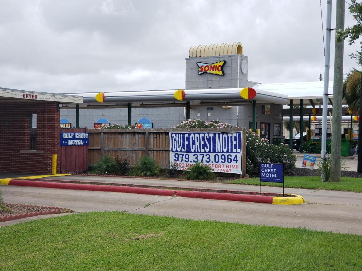 Gulf Crest Motel Freeport Exterior foto